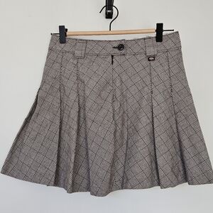Dickies Plaid Pleated Skirt